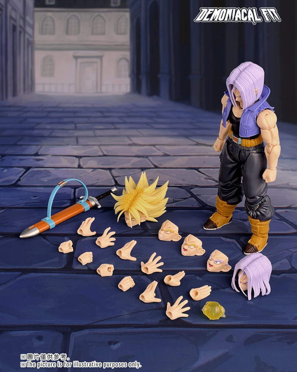 Dragon Ball Z Super Saiyan Trunks Action Figure – Collectible Model