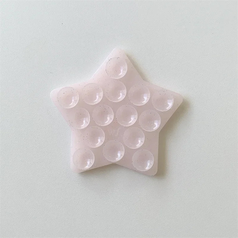 Star-Shaped Suction Cup Mobile Phone Holder - Strong & Versatile