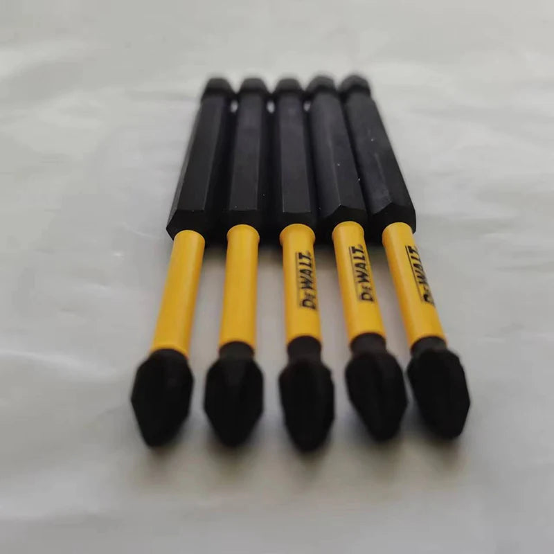 DEWALT 89MM PH2 High Speed Steel Bits - 5 Pack for Drilling & Screwdriving