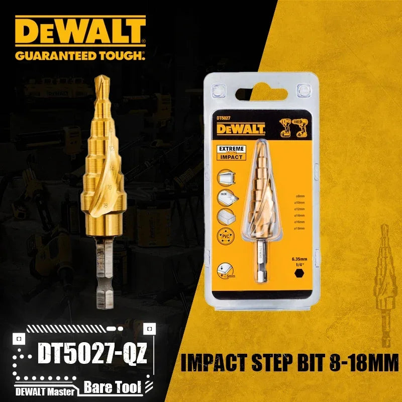 DEWALT Impact Step Bits for Metal Drilling - 6-34mm Set