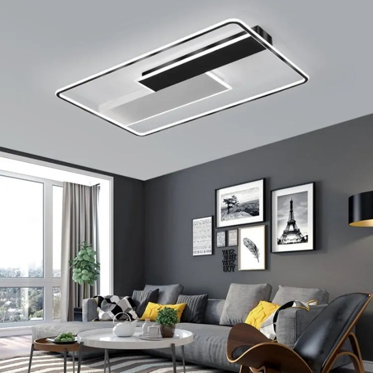 Modern LED Ceiling Light with Remote Dimming for Home & Office
