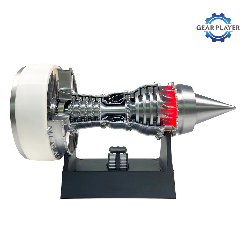 TR900 Turbofan Engine Model - Perfect Gift for Engineers & Collectors