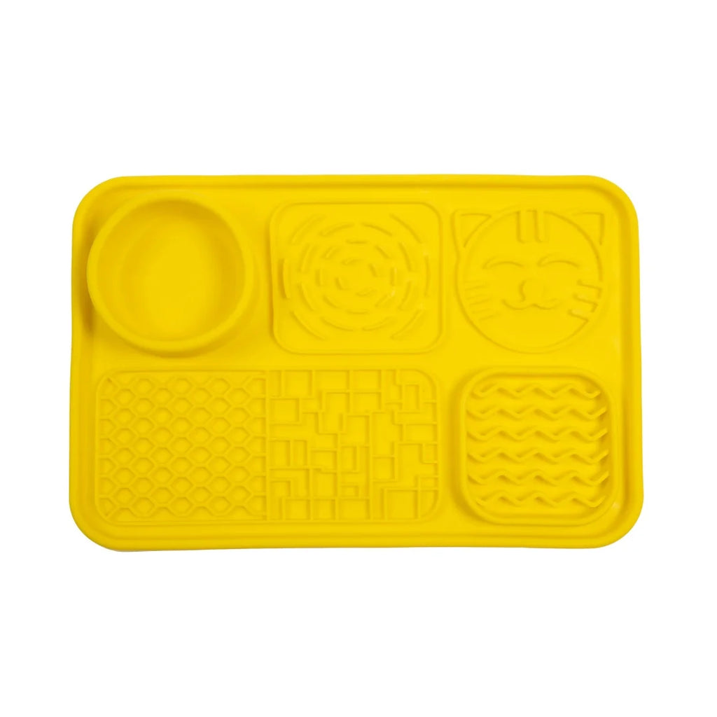 Pet Licking Mat for Dogs and Cats - Non-Slip Slow Feeding Plate