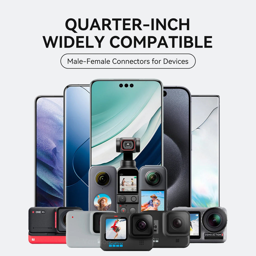 TELESIN Magnetic Phone Mount - Flexible & Secure for Any Smartphone