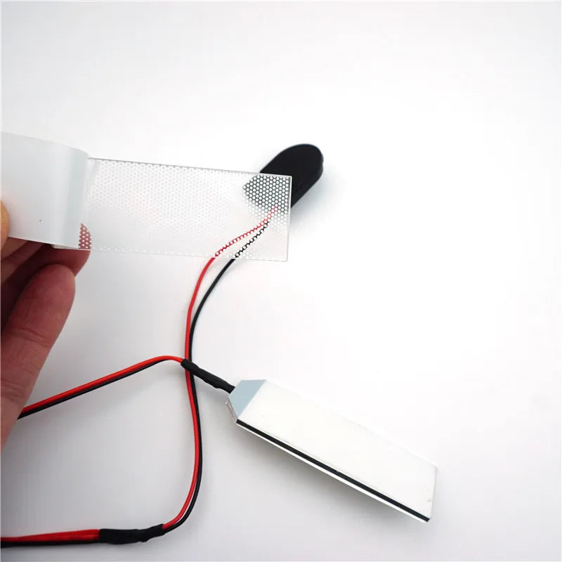 Flexible LED Light Eyes for Helmet Cosplay - Customizable DIY Accessory
