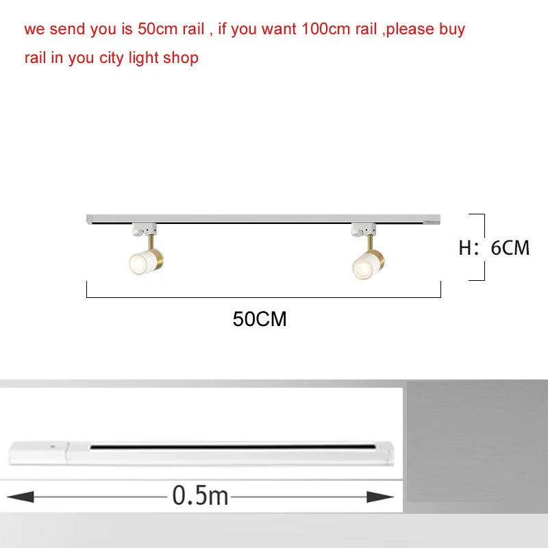 Versatile Adjustable LED Spotlight for Modern Home Decor