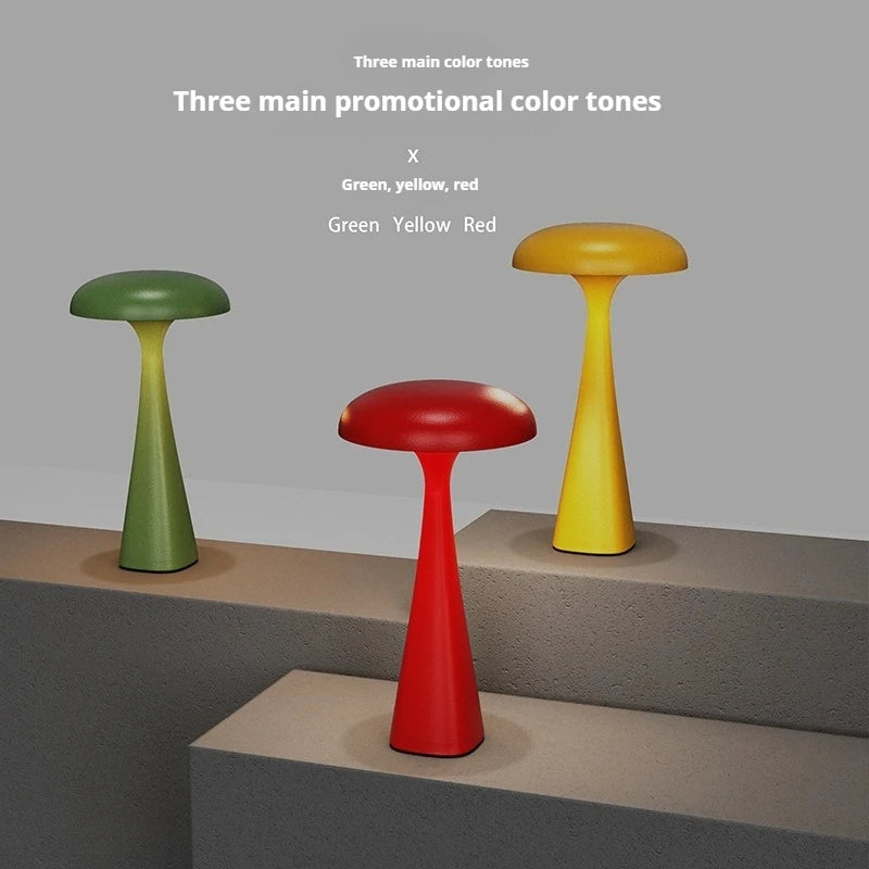 Creative Jellyfish Touch LED Table Lamp - Cordless & Dimmable