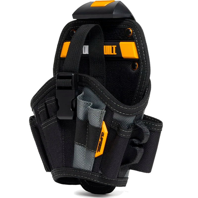 TOUGHBUILT Large Drill Holster - 13 Pockets & Loops for Easy Carry