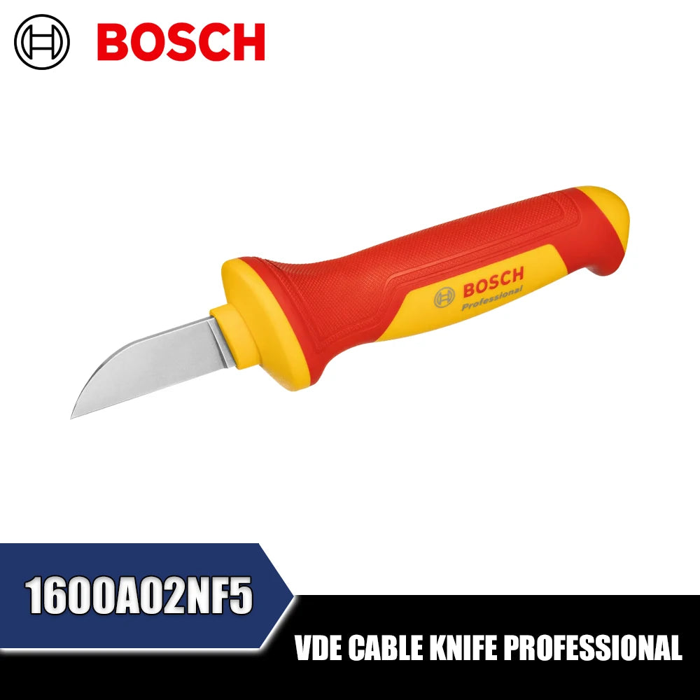 Bosch VDE Cable and Dismantling Knife - Insulated Professional Tool