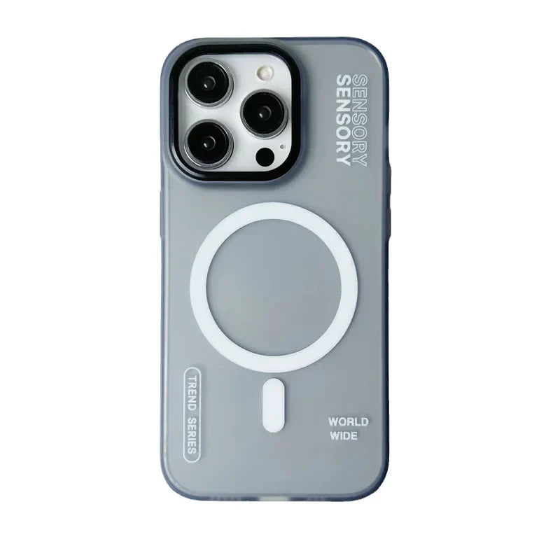 Stylish MagSafe Shockproof Case for iPhone 16/15/14/13 - Durable Protection