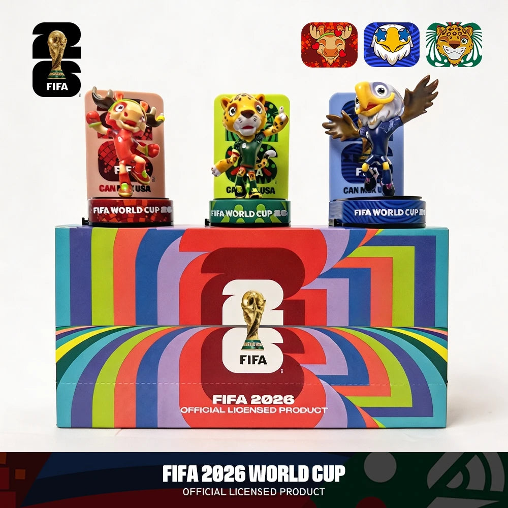 FIFA 2026 World Cup Mascot 3-Piece Collectible Set - Fan Memorabilia