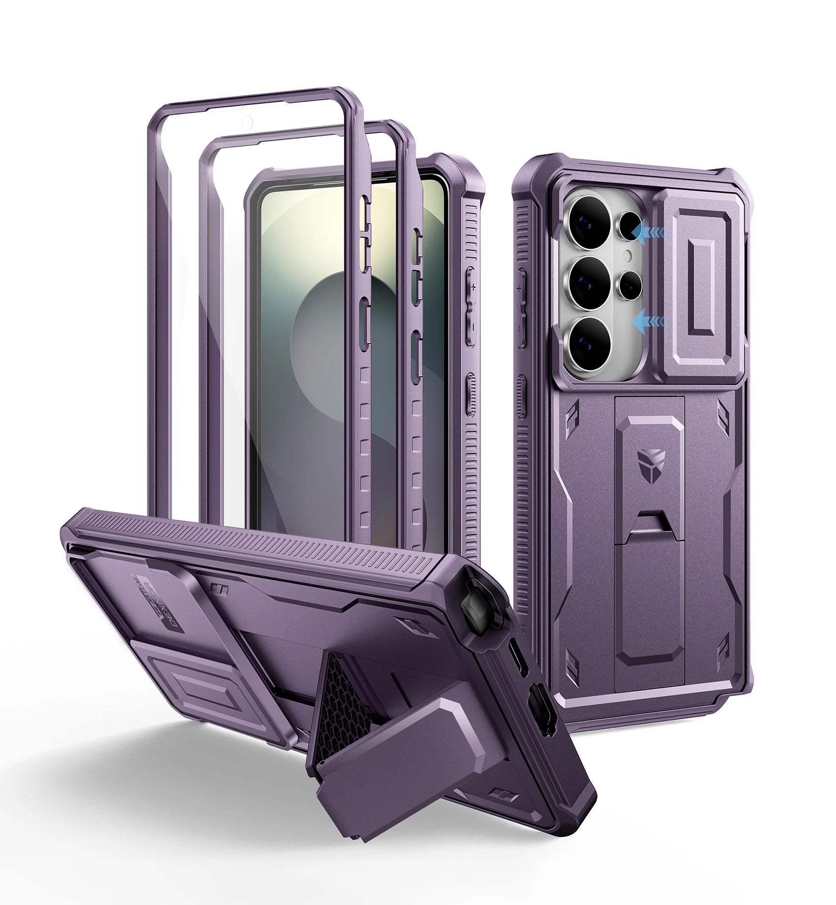 Dexnor Shockproof Case for Samsung Galaxy S26/S26 Ultra - Full Body Protection
