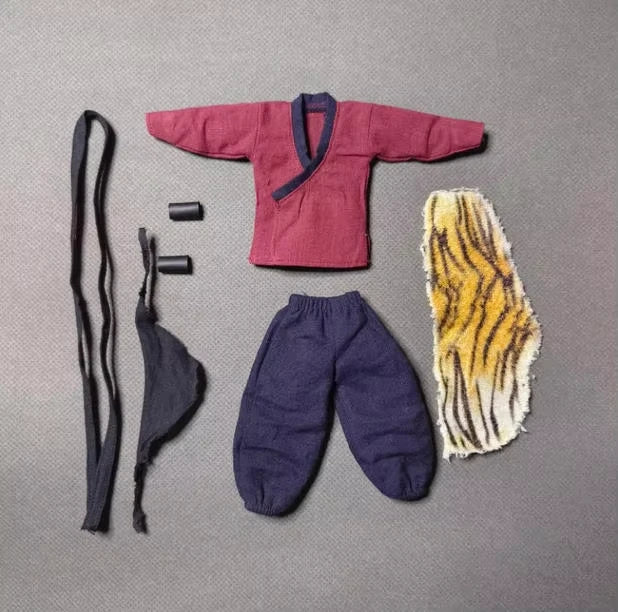 Sun Wukong 1/12 Scale Mythical Figure Clothing Set - 6 Inch Action Accessory