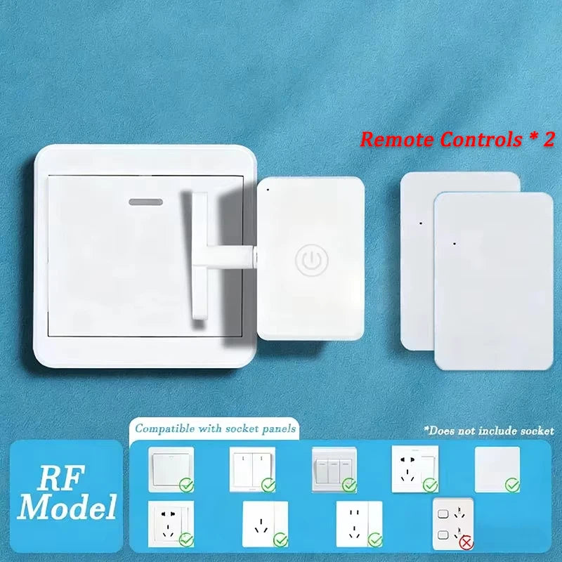 Smart Wireless Remote Control Light Switch - Rechargeable & Easy to Use