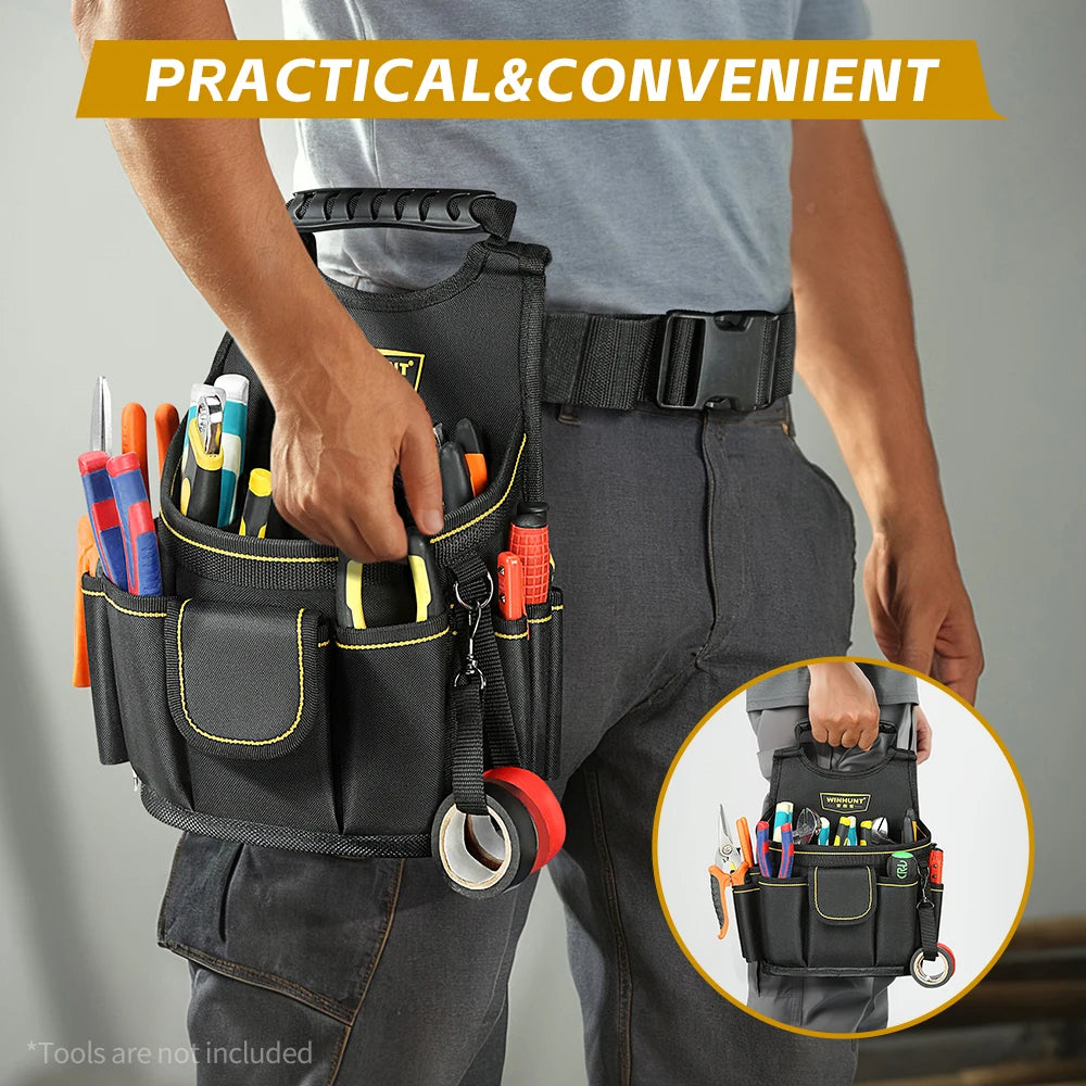 Professional Electrician Tool Pouch - Durable OXFORD Cloth Design