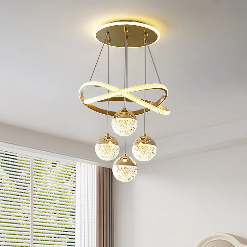 Modern LED Round Pendant Light - Stylish Ceiling Fixture