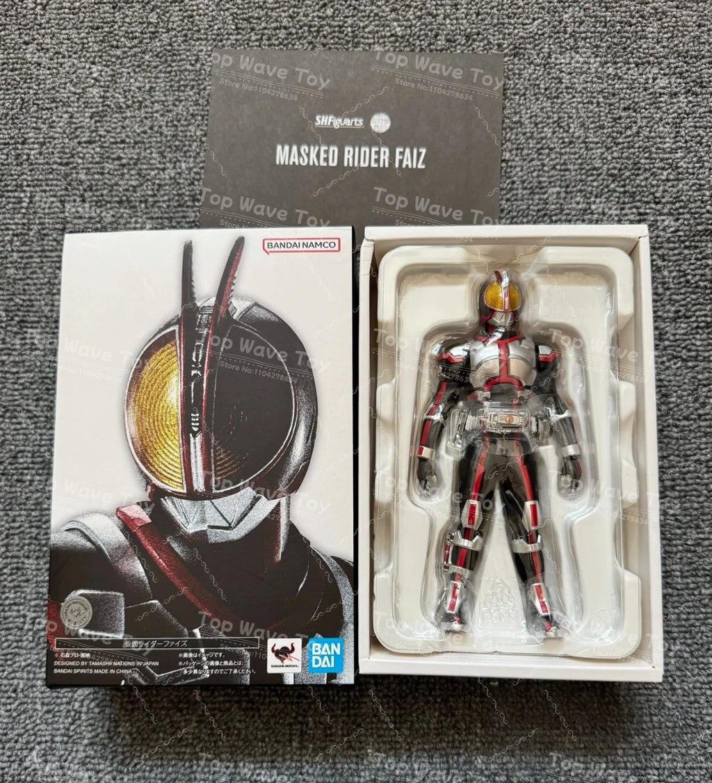 BANDAI SHF Masked Rider Kabuto Faiz 555 Movable Model Toy