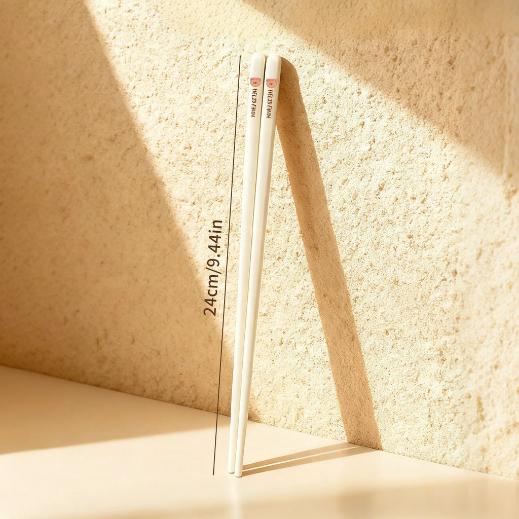 Cute Ceramic Chopsticks - Non-Slip & High-Temperature Resistance