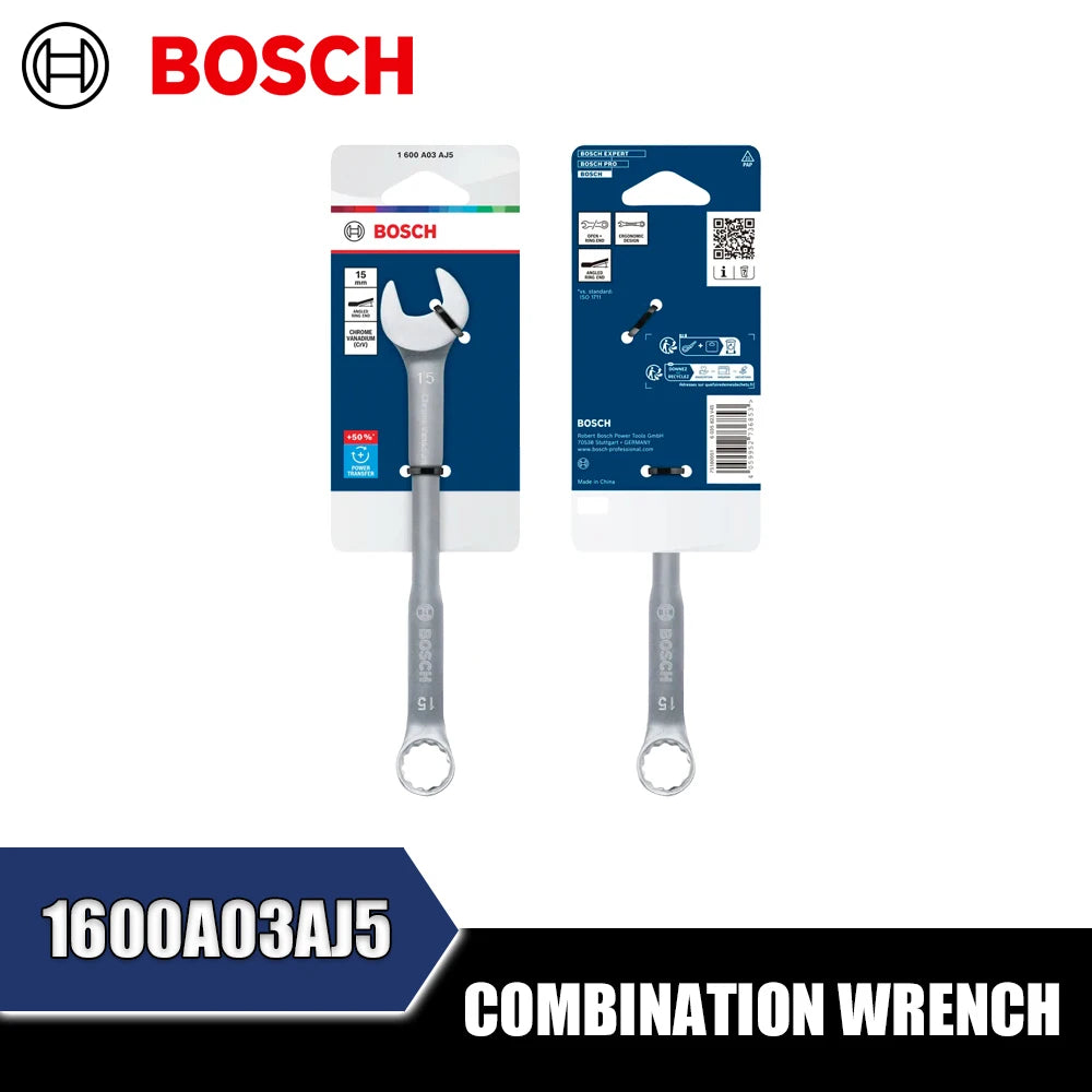 Bosch Combination Wrench - High Power Transfer & Ergonomic Design