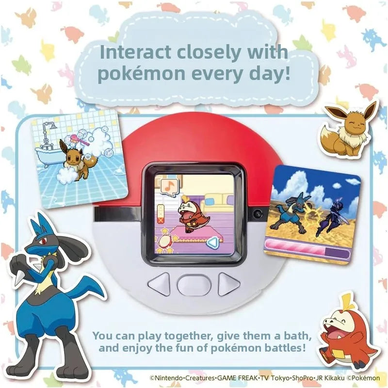 Poké Ball Pocket Monster Game Console - Fun with Pikachu & Friends