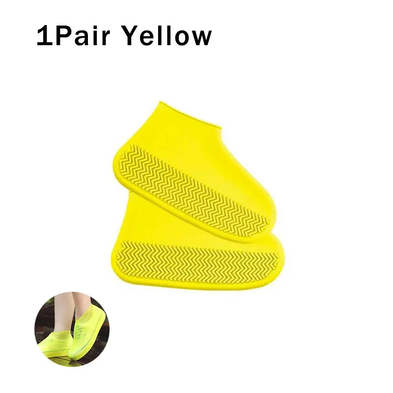 Waterproof Non-Slip Shoe Covers - Reusable Outdoor Rain Boot Protectors