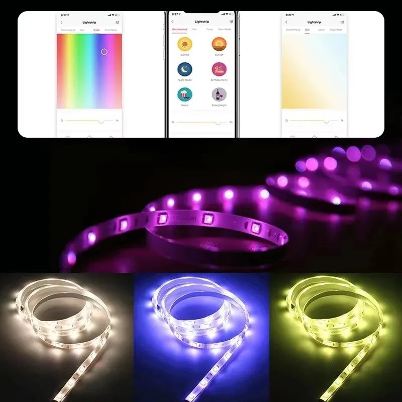 Yeelight Smart LED Light Strip 1S - RGB WiFi Control, 2M
