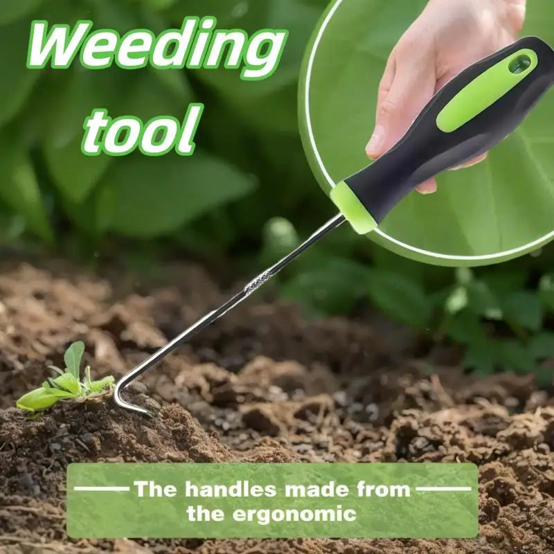 Ergonomic Heavy-Duty Weed Puller Tool for Effortless Weeding