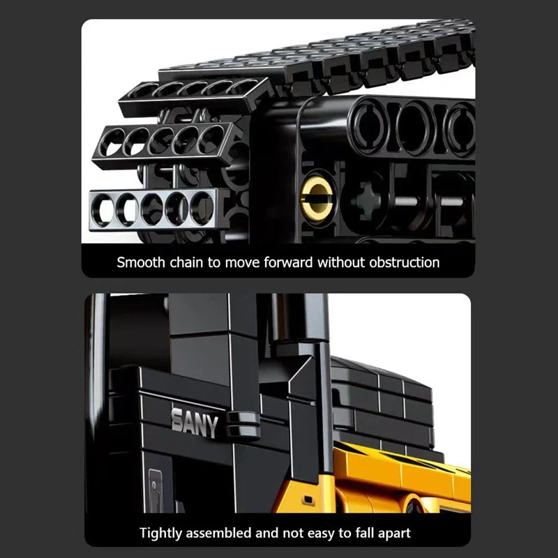 SEMBO 1022pcs Excavator Building Blocks – STEM Learning & Fun