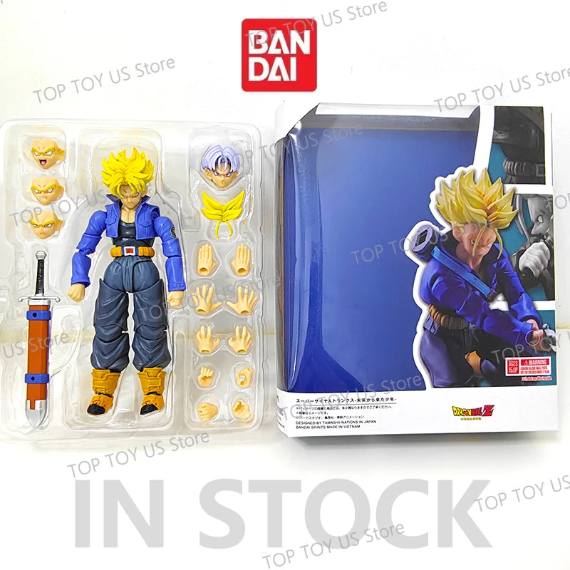 SHF Super Saiyan Trunks Action Figure | Dragon Ball Z Collectible