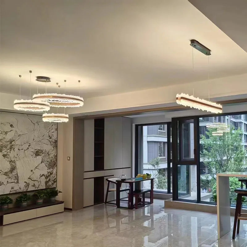 Modern Luxury Pendant Chandelier for Living Room & Dining Area