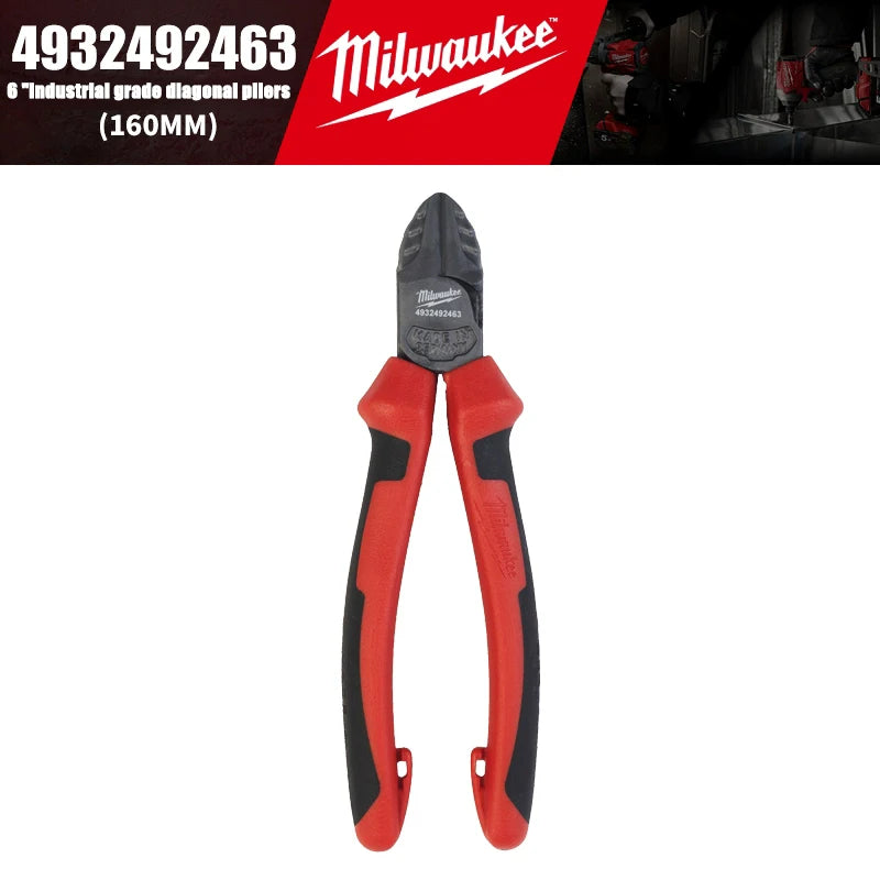 Milwaukee 6-Inch Multifunctional Diagonal Pliers - Sharp Cutting Tool