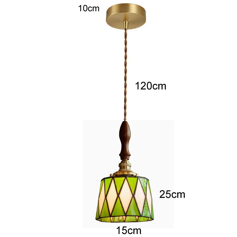 Chic Tiffany-Style Pendant Light for Dining & Living Spaces