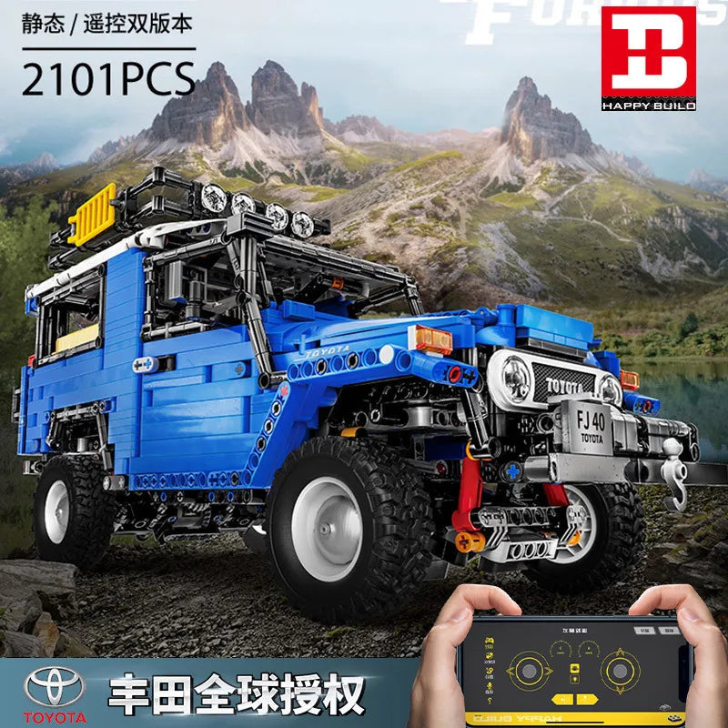 MOULD KING MOC-4889 1:12 Off-Road SUV Crawler Building Blocks Kit