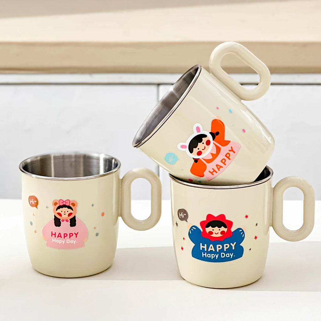 304 Stainless Steel Double Wall Children's Tumbler Cup