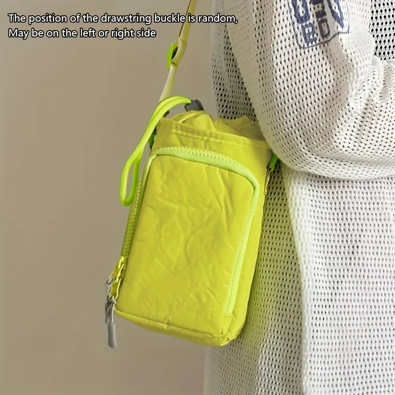 Adjustable Water Bottle Carrier Bag with Phone Pocket - Outdoor Ready