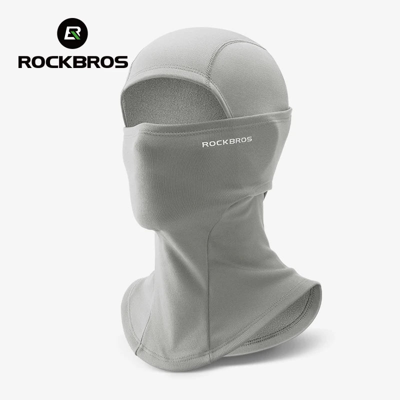 ROCKBROS Winter Cycling Mask - Thermal Windproof Balaclava & Face Cover