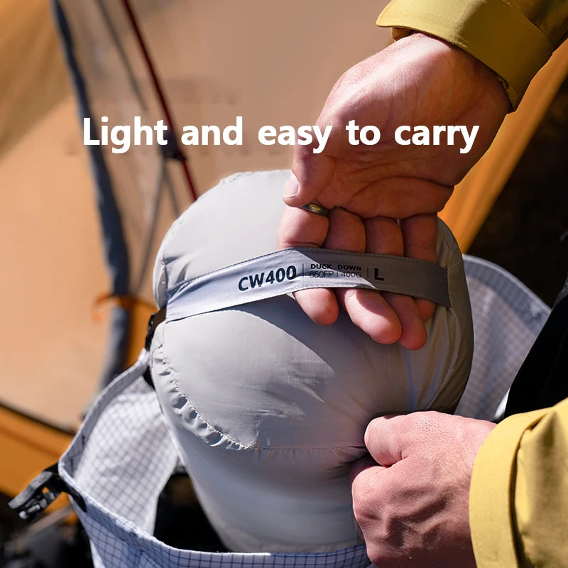 Naturehike Lightweight Duck Down Sleeping Bag for Cold Winter Camping