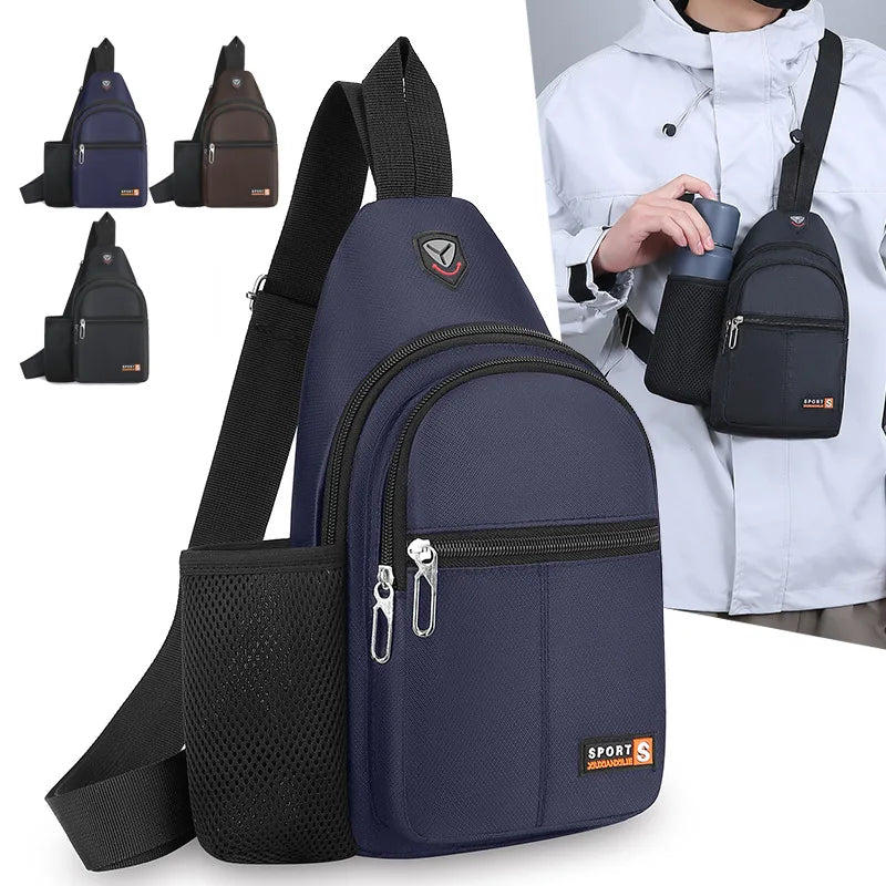Waterproof Crossbody Bag - Stylish Chest Bag for Travel & Daily Use