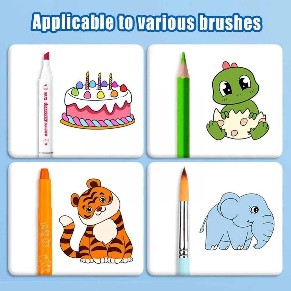 Creative Kids Drawing Roll - DIY Graffiti Scroll for Colorful Fun