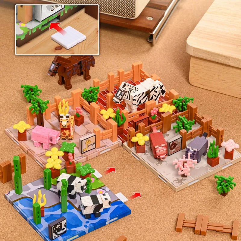 Creative Magnetic Building Blocks Set - STEM Toy for Kids