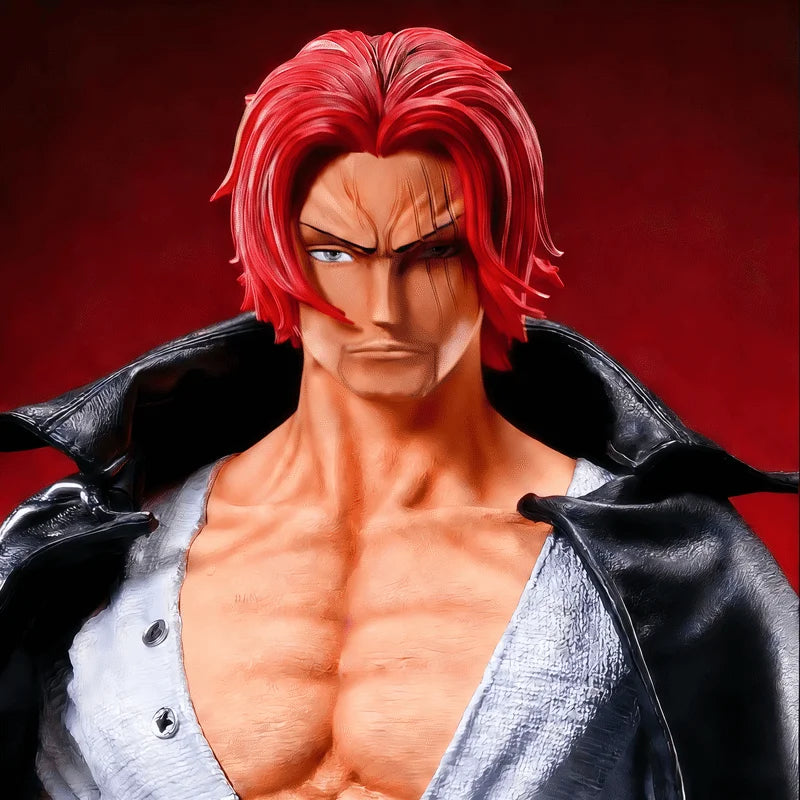 One Piece Jt Red Hair Shanks 67cm Anime Figure for Collectors