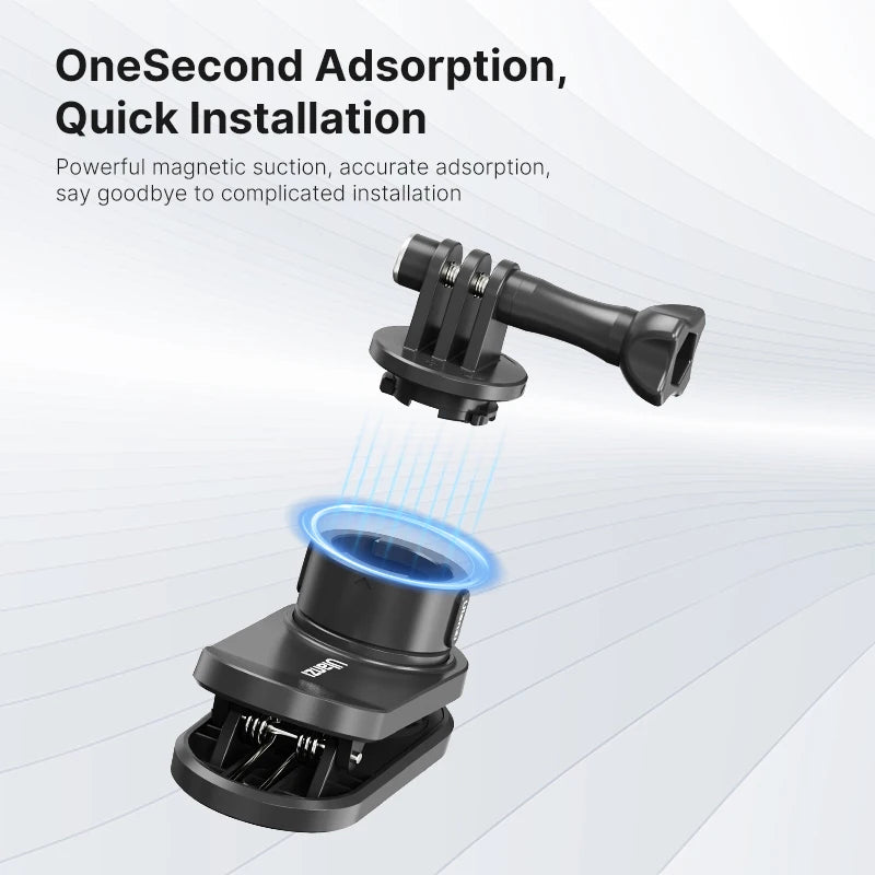 Ulanzi Go-Quick II Magnetic Quick Release Backpack Mount for Action Cameras