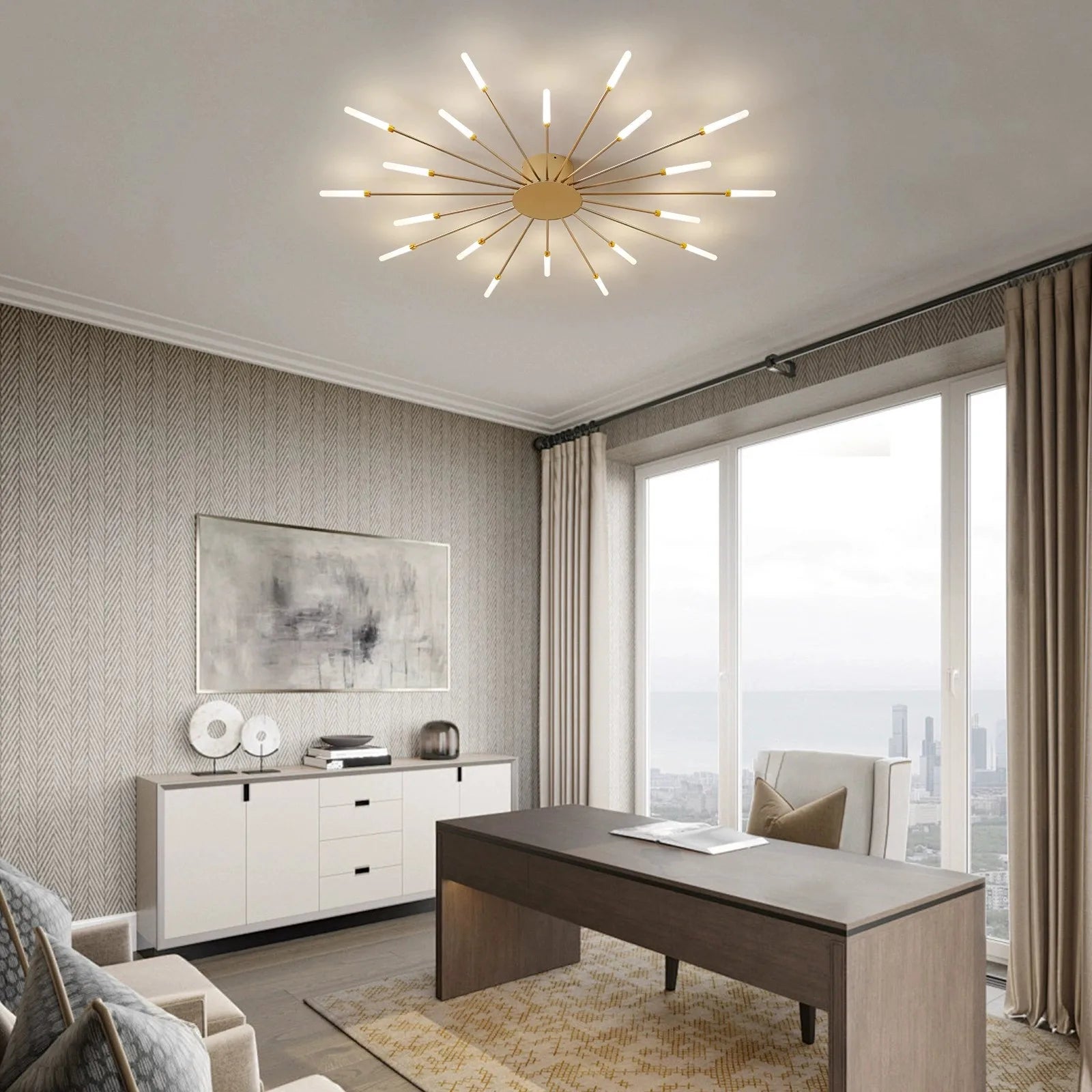 Nordic LED Ceiling Light Fixture - Modern Home Decor Lighting