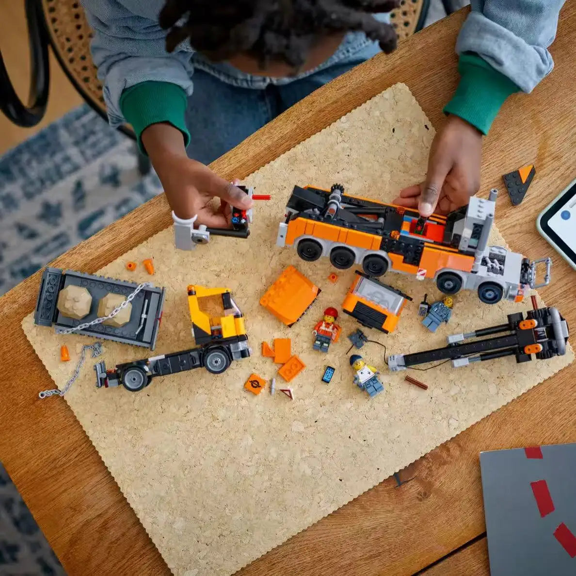 City Series 60467 Heavy Tower Crane Truck - Perfect Gift for Kids