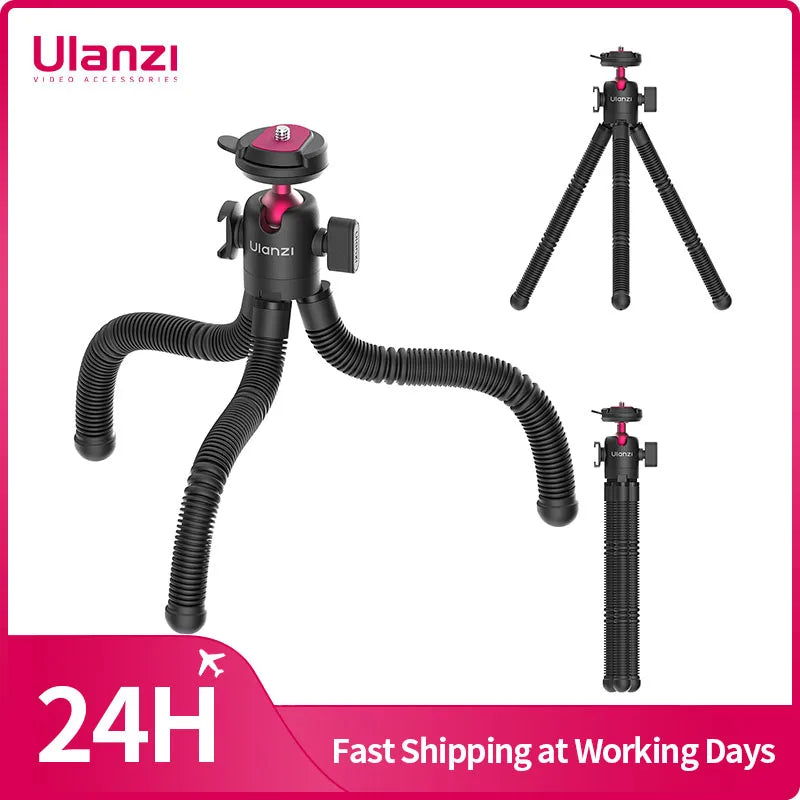 Ulanzi MT91 Quick Release Octopus Tripod for Cameras & Smartphones