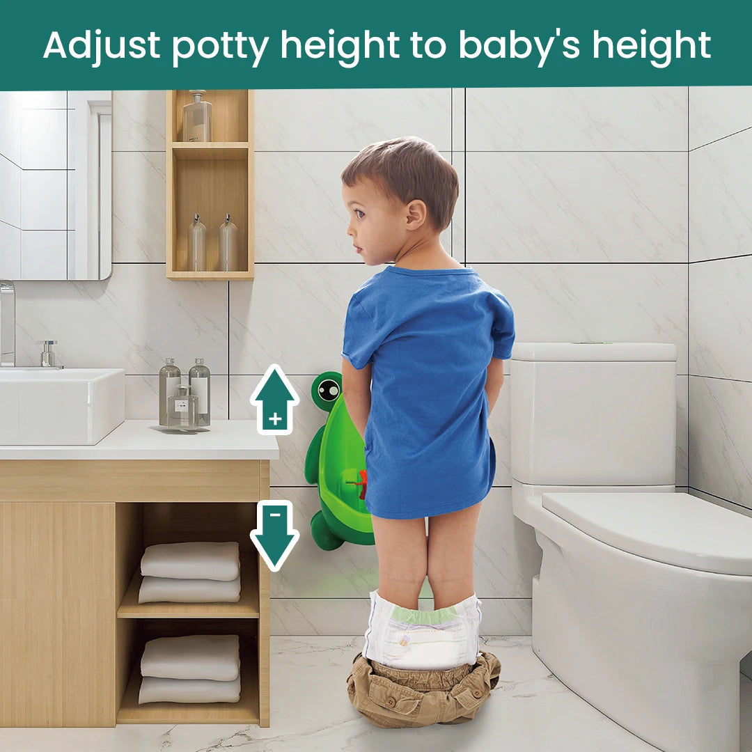 Wall-Mounted Toddler Urinal - Easy Install & Hygienic Design