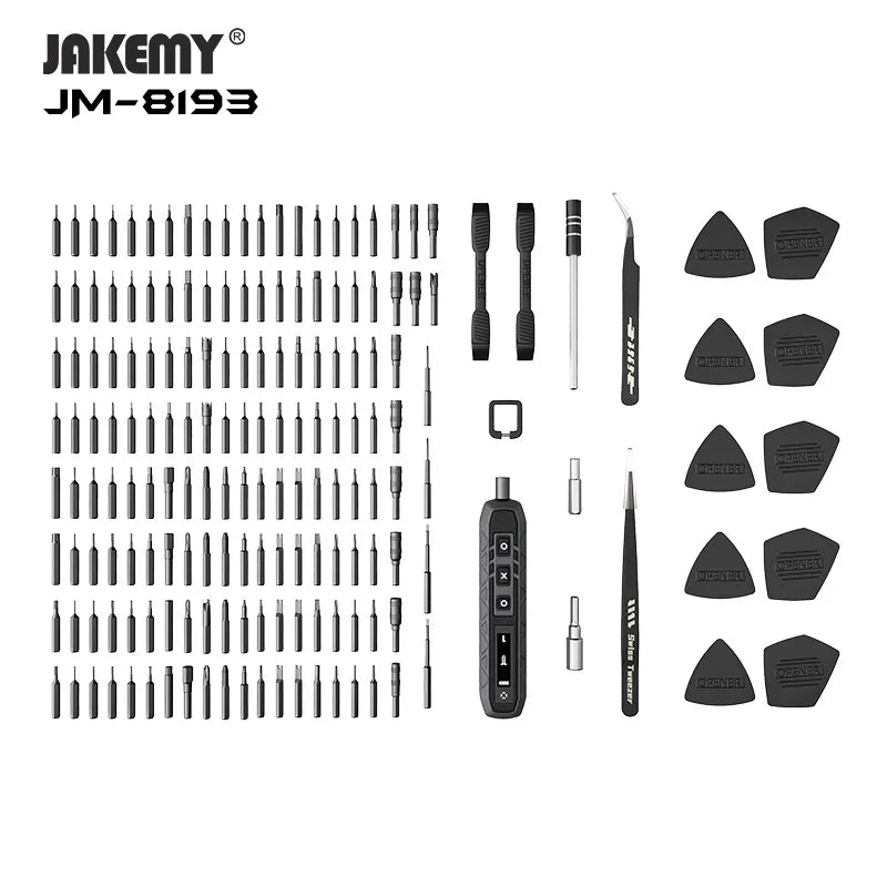 JAKEMY JM-8193 180-in-1 Precision Screwdriver Toolkit for Electronics