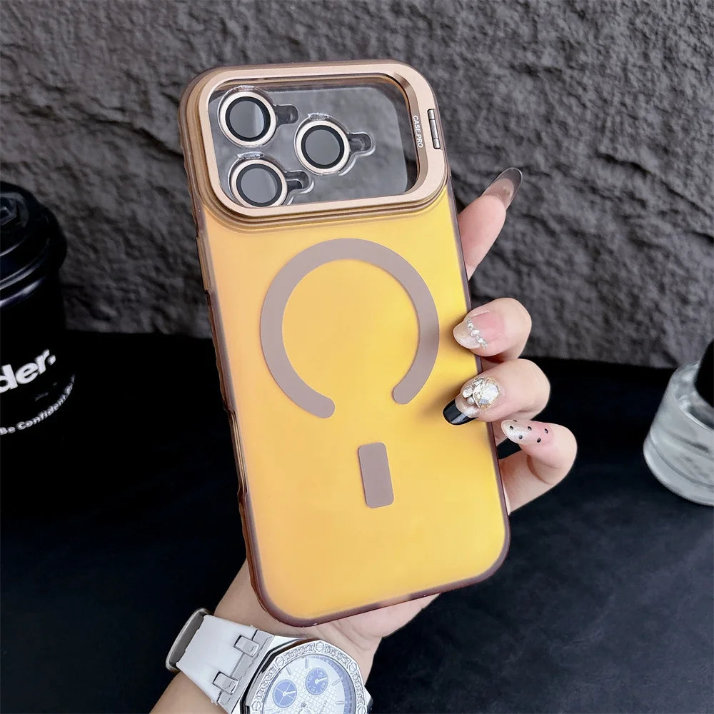 Color-Changing MagSafe Invisible Holder Case for iPhone 17 Pro Max