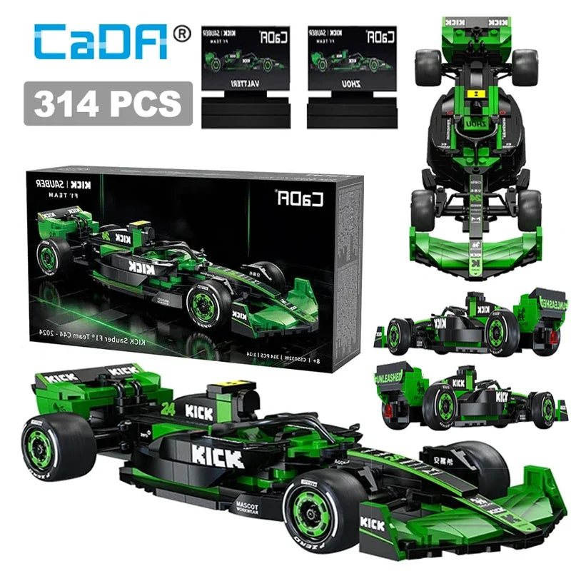 Cada KICK Sauber Team C44 F1 Racing Car Building Blocks Toy