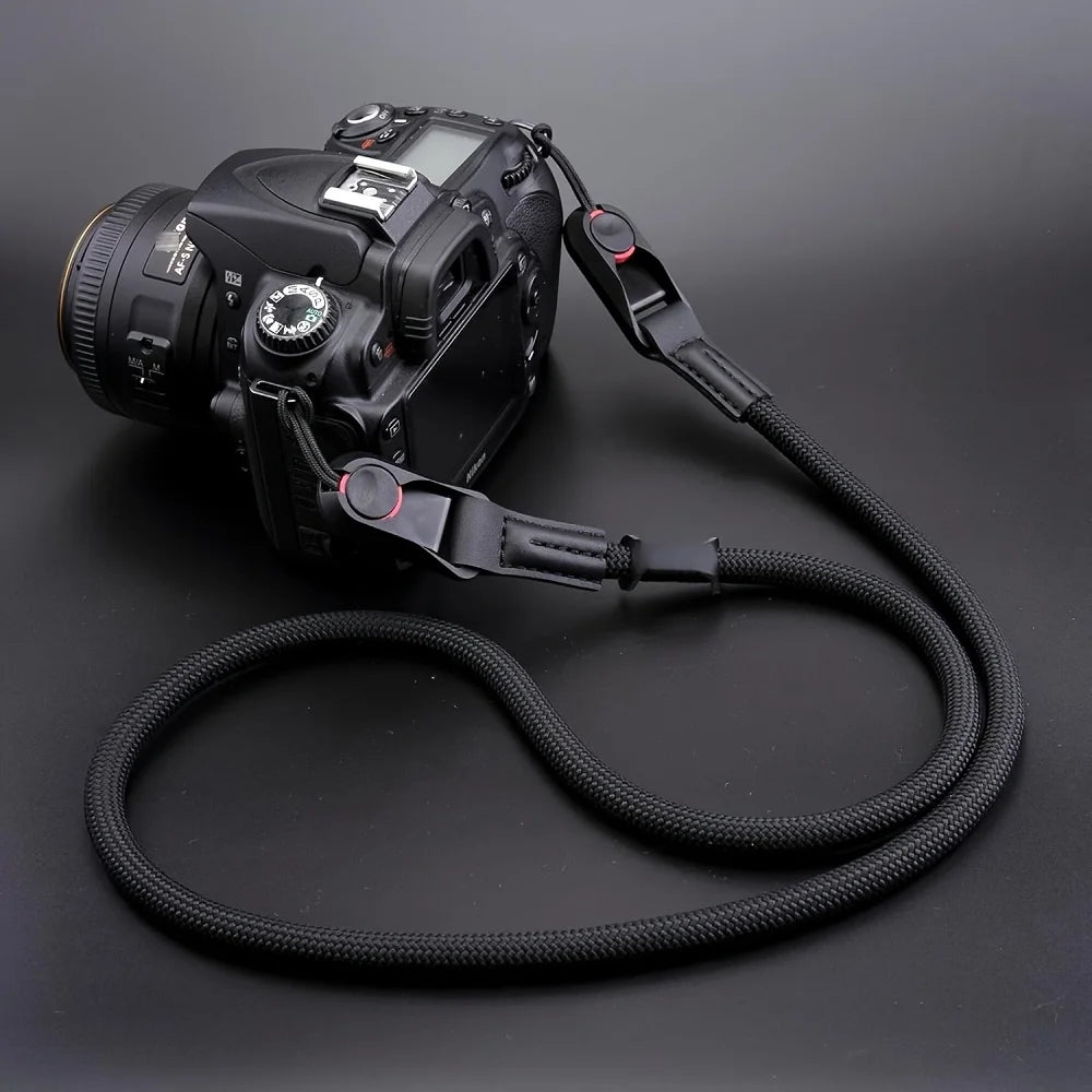 Adjustable Quick-Release Camera Strap for DSLR & Mirrorless Cameras